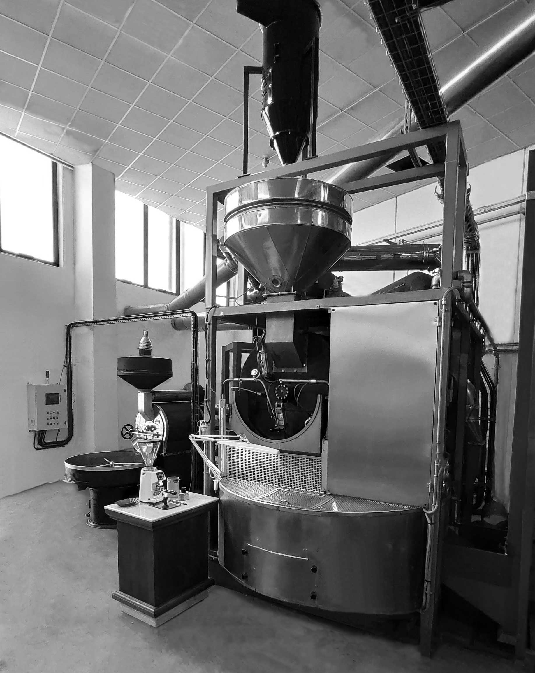 Tostatrice Francocaffè bianco e nero